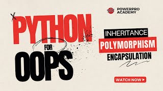 Master Advanced OOP in Python | Inheritance, Polymorphism, Encapsulation Explained #pythontutorial