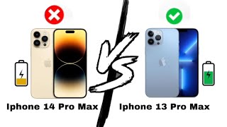 Iphone 14 Pro Max vs 13 Pro Max Bettery Test | Full Detail Comparison ￼