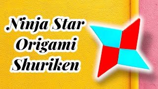 How To Make a Ninja Star Origami - BOT Origami