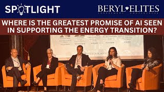 EDU Series 💡 Where is the Greatest Promise of AI Seen in Supporting the Energy Transition?