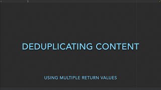 Multiple Return Values Python Practice