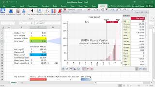 10. Coin Flipping Game - Simulating 20000 iterations