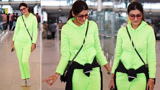 EXCLUSIVE VIDEO: Payal Rajput Super Cool Look At Hyderabad Airport | Payal | Daily Culture