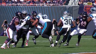 38-yard TD! Chuba Hubbard dashes free for six vs. Bears