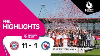 FC Bayern München - 1. FFC Turbine Potsdam | Highlights FLYERALARM Frauen-Bundesliga 22/23