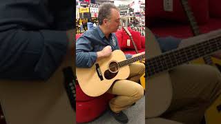 Martin new 2018 OME cherry demo at Victor litz music