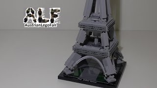 Lego Architecture 21019 The Eiffel Tower - Lego Speed Build Review