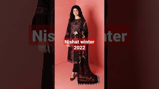 Nishat linen winter collection 2022 #nishat #nisha