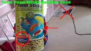 ✅  How To Use Tetra Pond Sticks Goldfish Food Review