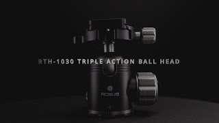 Where Power and Flexibility Meet | Robus RTH-1030 Tripod Ball Head