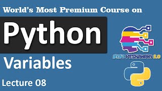 Variables in python | Urdu | Hindi | Python for beginner | Learn Python in 2021 #8