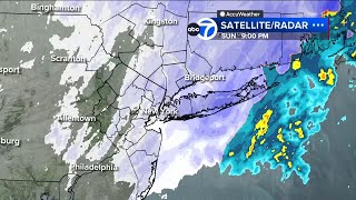 AccuWeather Alert: Heavy snowfall shifts to Long Island