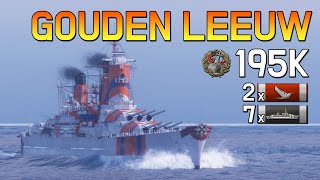 Gouden Leeuw: A really good cruiser as long as there's no submarine around [World of Warships]