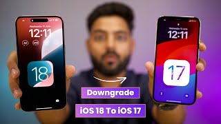 How to Downgrade from iOS 18 to iOS 17 without Data Loss | Fix All iOS Problems.