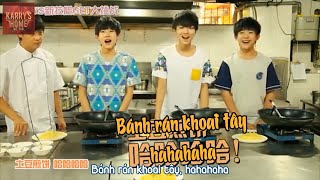 [Vietsub] TFBOYS vào bếp nấu ăn (TFBOYS 下厨) @ TF Teens Go CUT ep 25 (TF少年GO!25)