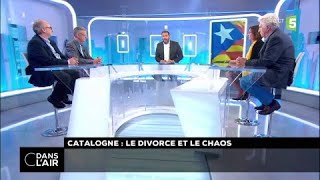 Catalogne : le divorce et le chaos #cdanslair 27.10.2017