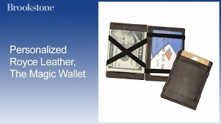 Personalized Royce Leather, The Magic Wallet