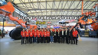 Siton at Bauma China 2024 Day 2 | Mining Equipment Showcase at Booth E5.549