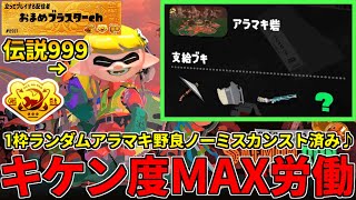 今回のアラマキノーミスカンストした男がカンスト帯でスクイク無双しに行く配信！【スプラトゥーン3/サーモンランNW】