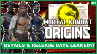 MK12/MK Origins Details & Release Date LEAKED?! - Mortal Kombat