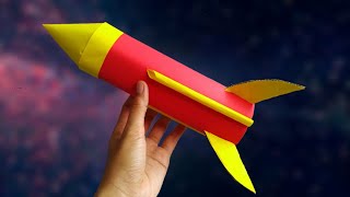 Cara membuat Mainan Roket dari Kardus - Ide kreatif dari Kardus Bekas