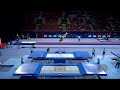 COBOS SOLTERO Aylin (MEX) W - 2022 Trampoline Worlds, Sofia (BUL) - Q Trampoline Exercise 1