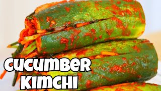 🥒 Korean Cucumber Kimchi Recipe (Oi-sobagi) 🥒 by CiCi Li