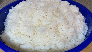 HOW TO MAKE WHITE RICE THE HAITIAN WAY|| PERFECT WHITE RICE|| EASY