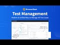 BrowserStack Test Management Demo