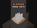 Merge Overlapping Verts - Blender Tip #3d #blender3d #blender #tutorial