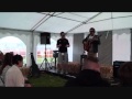 Pizzle and Harry (Mega Morph in the Acoustic tent) Staxtonbury Festival 2011