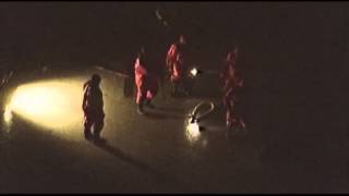 Raw: Search for 2 teens in icy NJ lake resumes