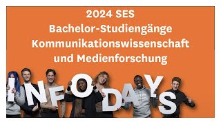 Infodays 2024 Kommunikationswissenschaft und Medienforschung