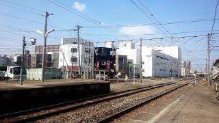 2017年3月10日撮影日豊本線城野駅にて熊DE10 1756＋熊58654出場城野駅入線動画