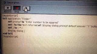 Applescript Program with Text Input