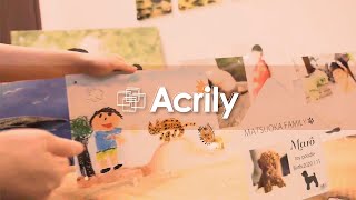 Acrily(アクリリ) - アクリルフォトパネルプリントサービス紹介MOVIE