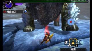 【MHXX】超特殊許可銀嶺ガムート 大剣09‘58’‘16