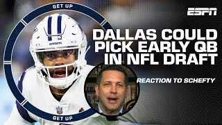 Cowboys a SLEEPER TEAM for a QB⁉👀 Schefty raises eyebrows with draft prediction
