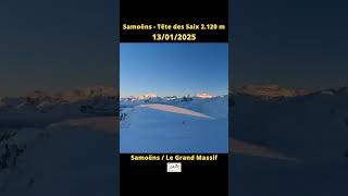 Samoëns / Le Grand Massif ⏩ Timelapse 100 days