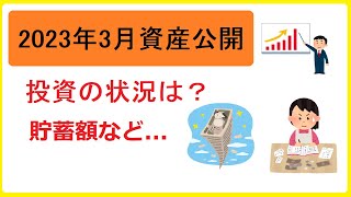 【資産公開】2023年3月　収入、貯蓄、投資状況まとめ　(20代会社員)