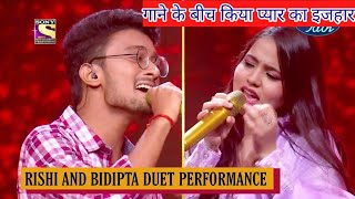 Rishi singh duet performance love with Bidita update