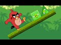 Angry Birds Kick Piggies - TRANSFORM SQUARE PIGGIES TO KICK OUT PIGGIES!