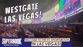 One of The Biggest Sportsbook in Las Vegas at Westgate Resort \u0026 Casino