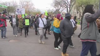 ‘Justice for Jayland Walker’ march takes place in Akron after grand jury ruling