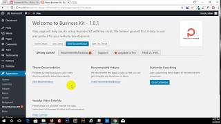 Business Kit - Theme Installation & Demo Content Import