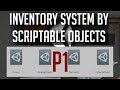 Making Items in Scriptable Object Inventory System P1 - Unity C# 2018 Tutorial