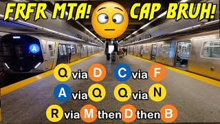 MTA Re route SHENANIGANS! 2024