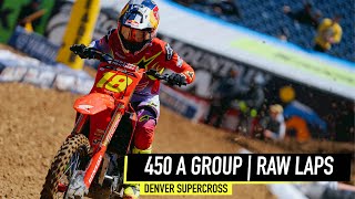 Jett's 53 Second Run \u0026 RAW Qualifying Laps Of The 450 Class | 2024 Denver Supercross