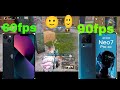 IPHONE 13 VS IQOO NEO 7 PRO 60FPS VS 90FPS 1v1 BATTLE CHALLENGE