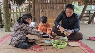 Selling Purple Lettuce and Cooking My Child's Favorite Noodles/Daily Life - Le Thi Hon